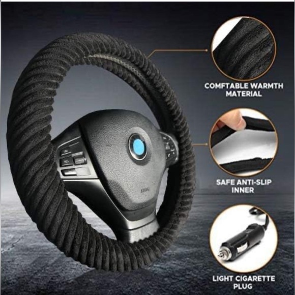 Zadin HeatedSteering Wheel cover - Picture 1 of 8
